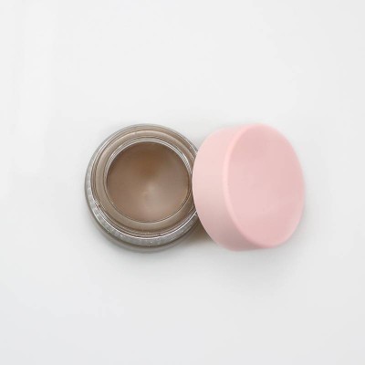 custom own brand pink eyebrow pomade eyebrow gel with brush