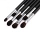 Private Label Essential Professional Eye Makeup Brushes,Blending Crease Highlight Eyebrow Eyeshadow Brush Set