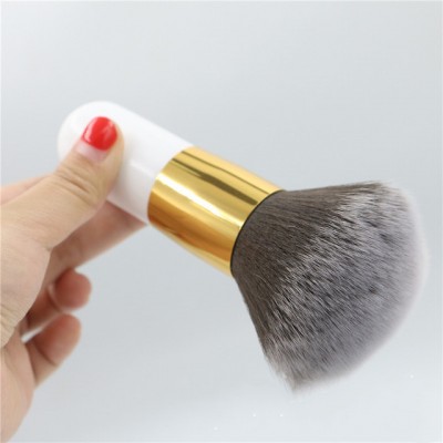 Cosmetics Foundation Makeup Brushes Loose Powder Flat Brush Private Label Make Up Tool